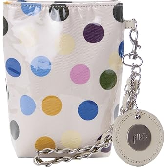 Jill-E Plastic Coated Fabric Pouch
