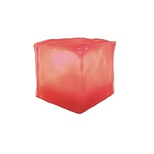 Fortune Products MC-RGB4 Deco Cube Lighted Table Centerpiece, 4" Length x 4" Width x 4" Depth