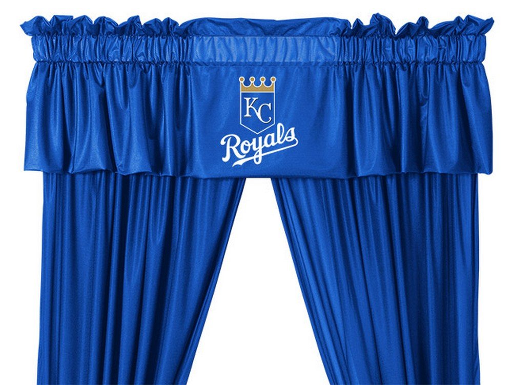 Amazon.com : MLB Kansas City Royals Valance Baseball Team Logo ...