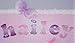 Wall Letter Stickers Custom Name Decals Girls Personalized Initial Baby Nursery Kids Room Decor Child Playroom Bedroom Home Vinyl Alphabet Removable Peel Stick Butterflies (Letter l Pink Butterfly)