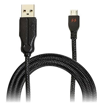 【クリックで詳細表示】オウルテック 2年保証 microUSB充電専用ストロングケーブル 2.4A出力対応 急速充電モデル 2m Galaxy/Xperia等スマートフォン タブレットPC対応 ブラック OWL-CBJ20SMU-BK： 家電・カメラ