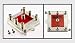 4 Way 1Ghz 130dB Vertical High Insolation F-Splitter