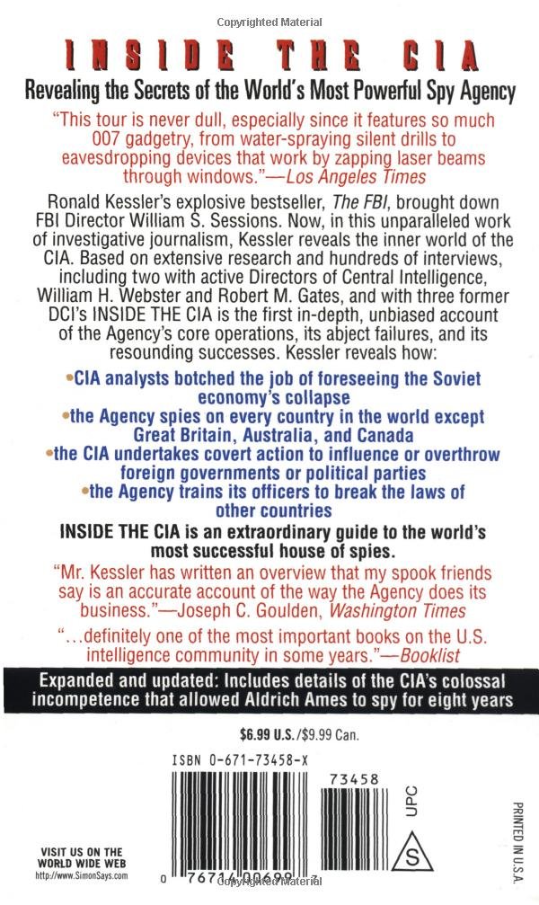 Inside the CIA: Revealing the Secrets of the World's Most Powerful ...