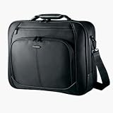 CHECKMATE II Black Laptop Bag 15.4IN Casual Checkpoint Friendly