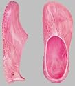 Birkis Clogs ''Fun-Birki'' aus Alpro-Cell in marble pink mit schmalem Fussbett