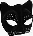 Child's Black Cat Face Costume Mask