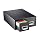 STEELMASTER Large Double Card File Drawer, Fits 5 x 8 Cards, 1500 Card Capacity, 18.38 x 7.19 x 16 Inches, Black (263F5816DBLA)