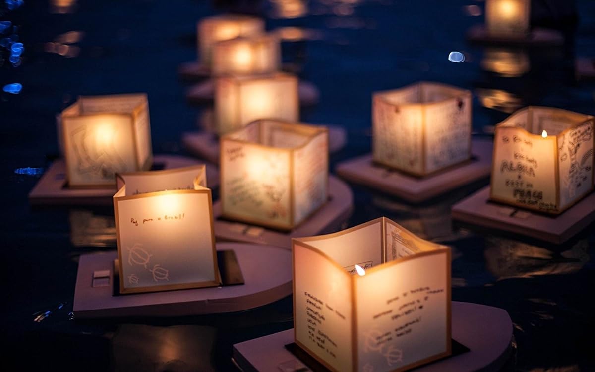 Water Floating Candle Lanterns at Leland Brown blog