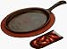 Lodge #LFSR3 10x7" Oval Fajita Kit