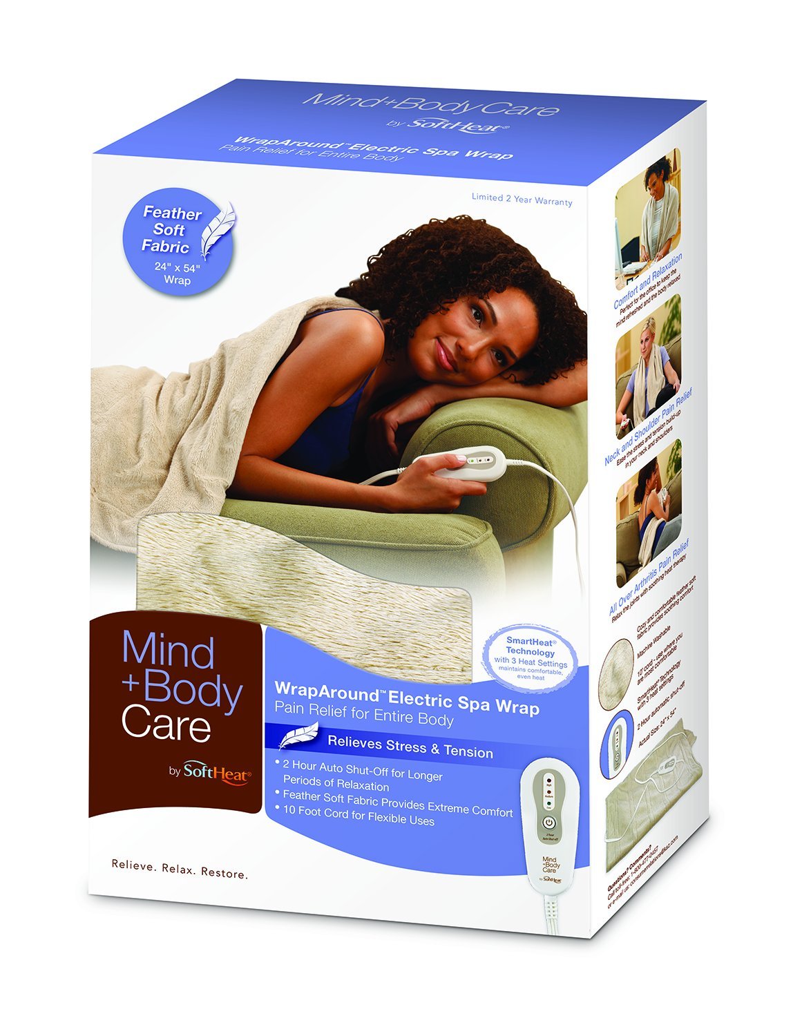 Mind and Body Electric Spa Wrap , New, Free Shipping