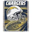 San Diego Chargers NFL Triple Woven Jacquard Throw (Spiral Series) (48"x60")