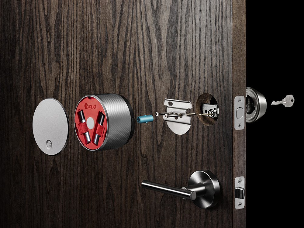 August Smart Lock - Keyless Home Entry with Your Smartphone ...