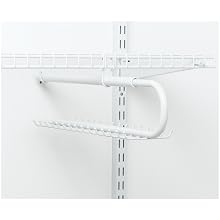 Rubbermaid 3H98 Configurations 30-Hook Tie and Belt Organizer, White
