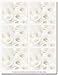 White Calla Lilies Place Cards 60