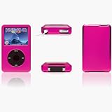 Core Cases iPod Video 5G Electric Pink Aluminum Slider Case (30GB)