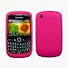 Hot Pink Silicone Case / Skin / Cover for RIM BlackBerry Curve