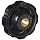 DimcoGray Black Phenolic Fluted Torque Knob Female, Brass Insert: 5/16-18" Thread x 3/8" Depth, 1-3/4" Diameter x 3/4" Height x 3/4" Hub Dia (Pack of 10)