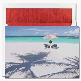 Beach Scene Boxed Holiday Cards