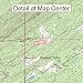 USGS Topographic Quadrangle Map - Chelsea, Alabama (Folded/Waterproof)