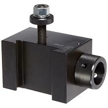 Dorian Tool D36 Chromium Molybdenum Alloy Steel Quick Change 5C Collet Toolholder for SDN40CA Super Quick Change Tool Post, 5" Width, 2-3/4" Height