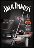 Kitchen & Housewares : Jack Daniel's (Pool Room)(3d) - Lenticular Poster - 50cm x 70cm