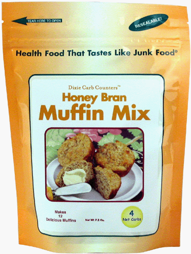 Dixie Carb Counters Honey Bran Muffin Mix by Honey