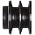 Martin Plain Bore FHP Sheave, 4L/5L or B Belt Section, 2 Grooves, 1/2" Bore, Class 30 Gray Cast Iron