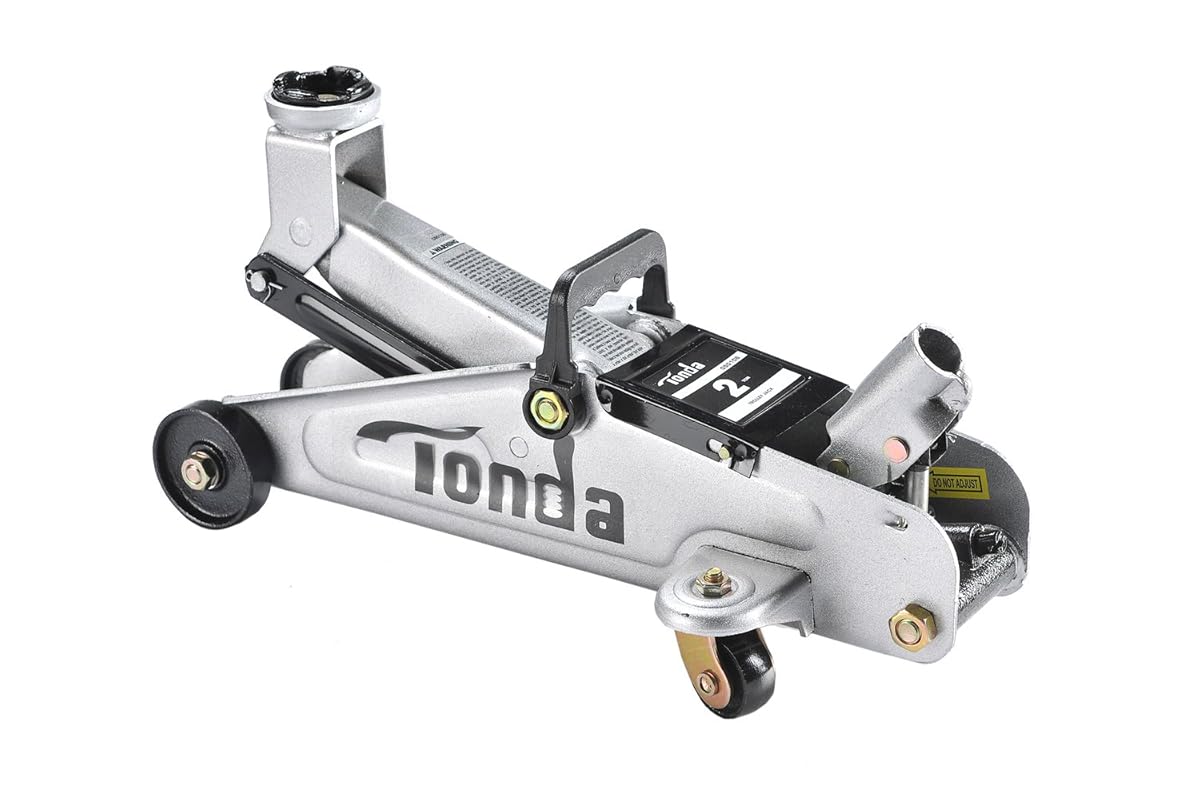 TONDA 2 Ton Capacity Garage Floor Jack Heavy Duty, Quick Lift(The max