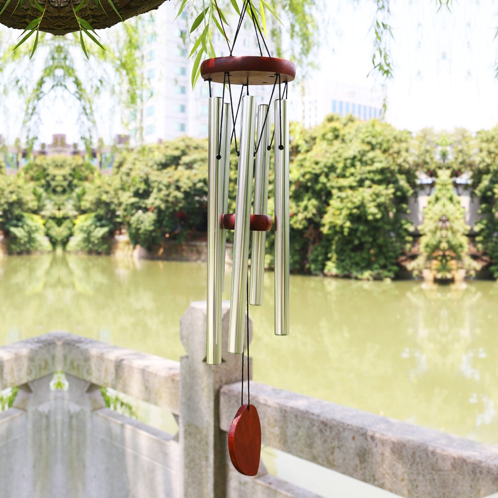 Premium Wind Chimes Outdoor, 22” Amazing Grace Wind Chimes Punada for