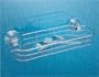 Powerlock Suction Shelf in Polished Stainless Steel by InterDesign