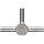 STC-06/3 Stainless Steel Hypodermic Tube Fitting, Tee, 6 Gauge