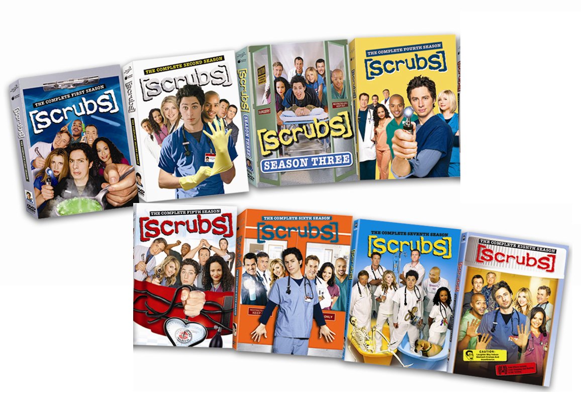 Amazon Scrubs Dvd