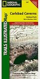National Geographic TI00000247 Map Of Carlsbad Caverns National Park - New Mexico