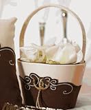 71cvFawFv%2BL. SL160  Romantic Vintage Western Flower Girl Basket