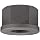 Carbon Steel Hex Nut, Black Oxide Finish, Grade 2, Right Hand Threads, Class 2B 1"-14 Threads, 1-1/4" Height, Made in US