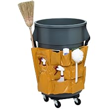 Continental 3175 Yellow Vinyl Huskee Caddy Bag