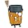 Continental 3175 Yellow Vinyl Huskee Caddy Bag