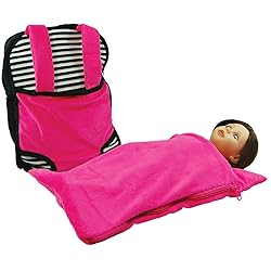 18 inch Doll Carrier with Sleeping Bag