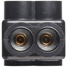 Morris Products 97102 Insulated Single Entry Splice, Black, 4 - 14 Wire Range, 1/8" Allen Hex, 1.2" Length, 1.45" Height