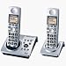 Electrónica : Panasonic DECT 6.0-Series Dual-Handset Cordless Phone System with Answering System (KX-TG1032S)
