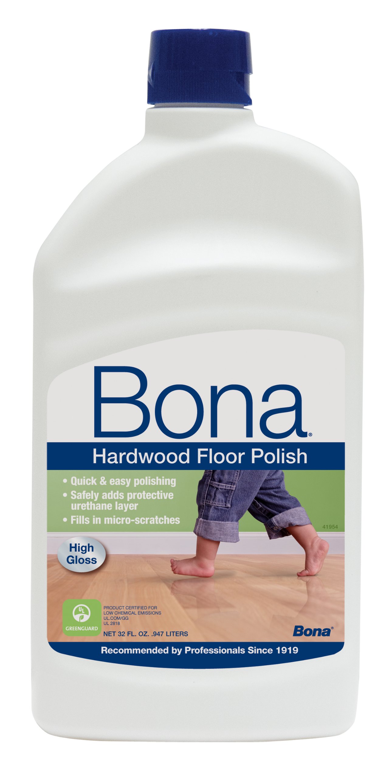 Bona Hardwood Floor Polish High Gloss, 32 oz. ( cleaner polishes