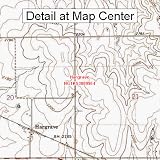 USGS Topographic Quadrangle Map - Hargrave, Kansas (Folded/Waterproof)