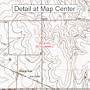 USGS Topographic Quadrangle Map - Hargrave, Kansas (Folded/Waterproof)