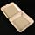 Enviroware GFHC9-200W 9-Inch Hinged Biodegradable Wheat Color 1 Compartment Container 100-Pack (Case of 2)