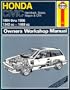 Honda Civic owners workshop manual (Haynes owners workshop manual series)