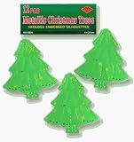 Metallic Christmas Trees (Pack of 12)