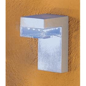 Eglo 87119A Melbourne-2, Silver, 1-Light Wall Light Fixture by Eglo