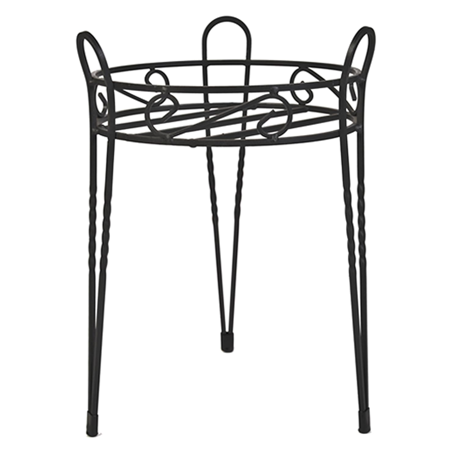 Basket Plant Stand Pot Planter Garden Patio Lawn Decor
