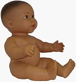 Large Vinyl Anatomically Correct Hispanic Boy & Girl Baby Dolls Set