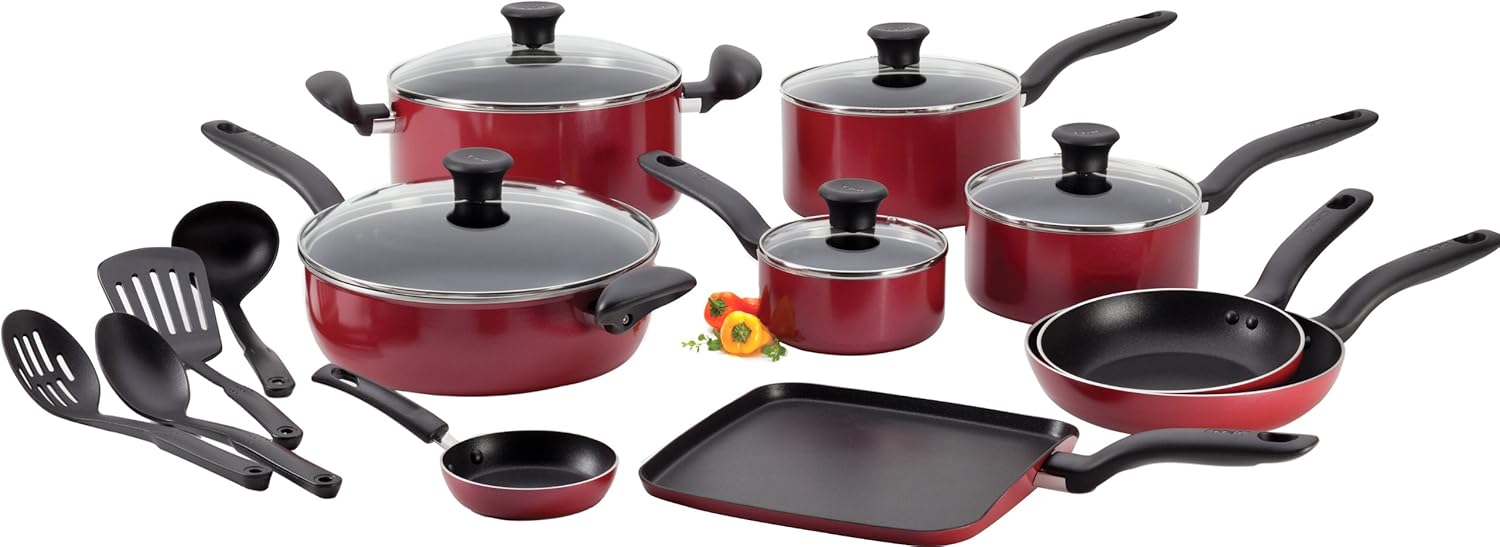 Tfal Initiatives Nonstick InsideOut Oven and Dishwasher Safe Cookware